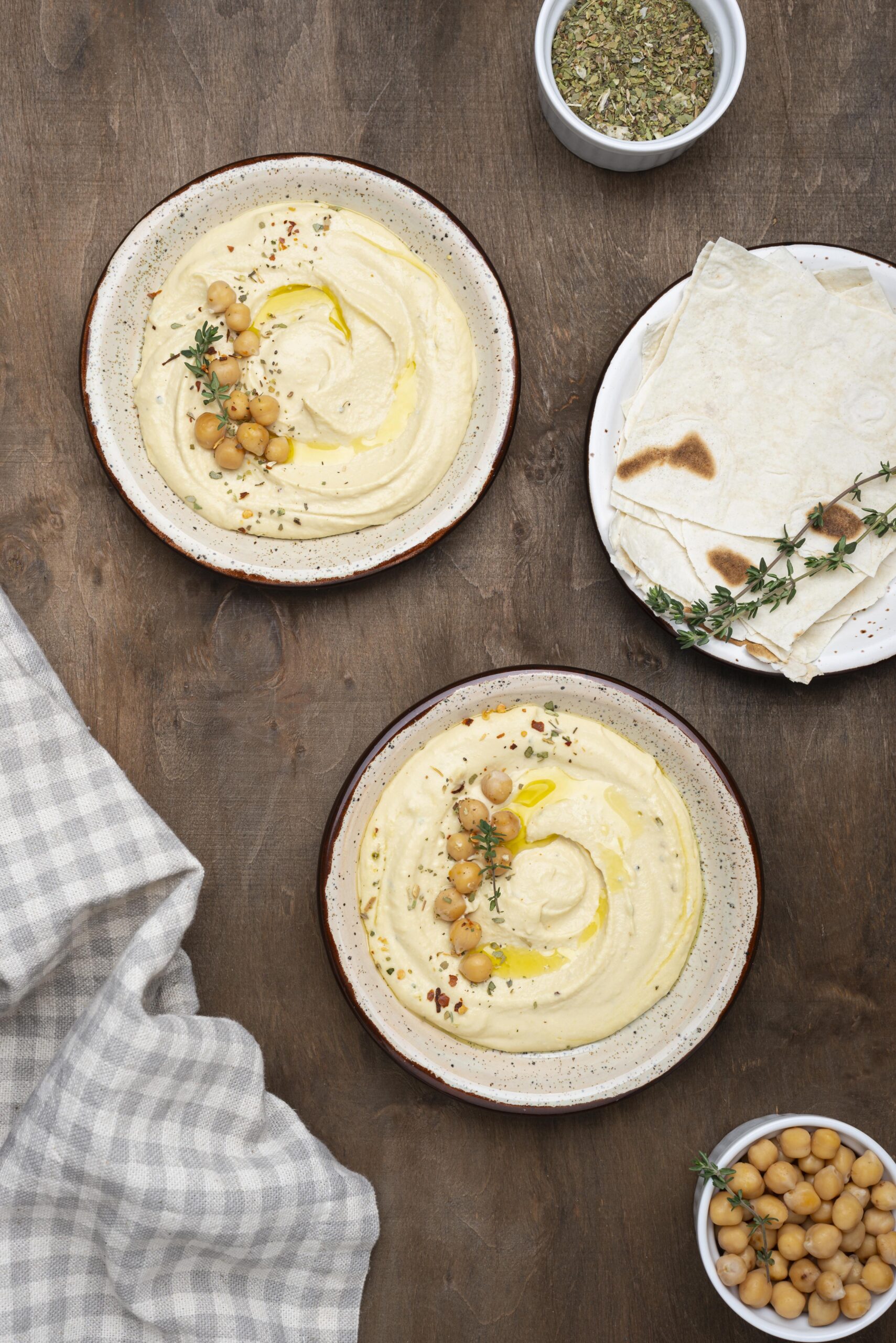 two hummus